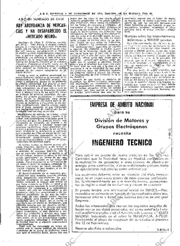 ABC MADRID 04-11-1973 página 63