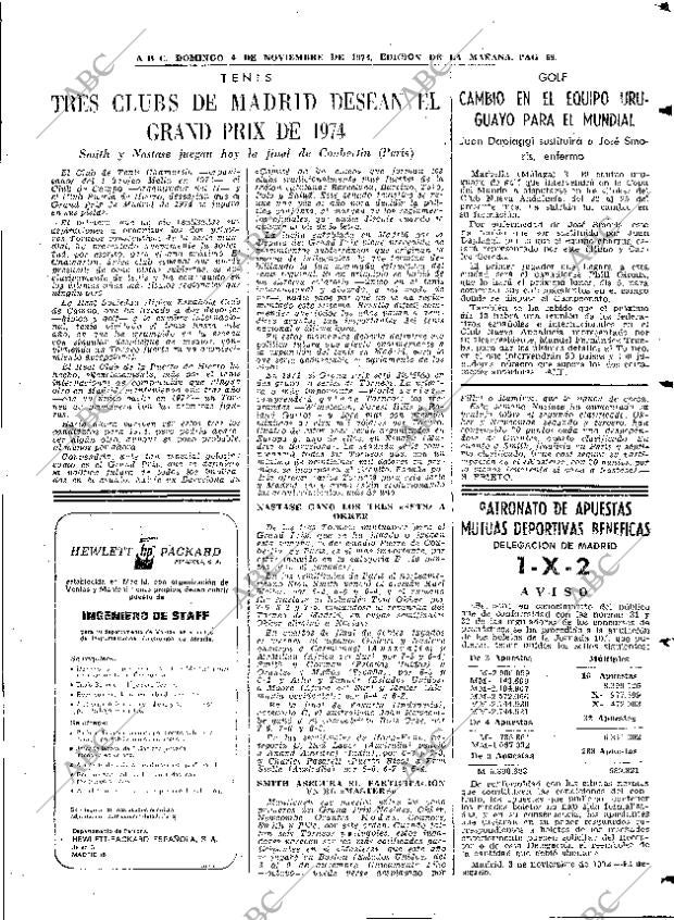 ABC MADRID 04-11-1973 página 69