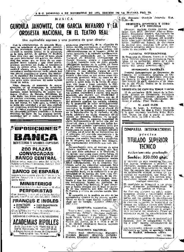 ABC MADRID 04-11-1973 página 79