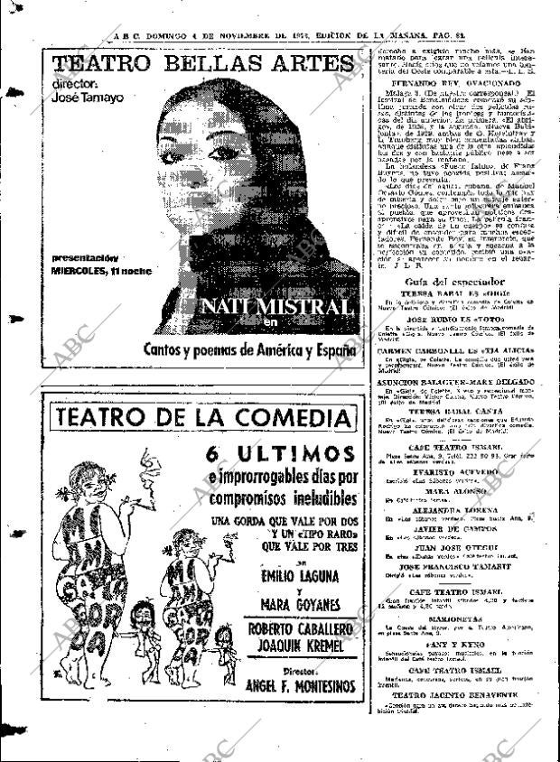 ABC MADRID 04-11-1973 página 84