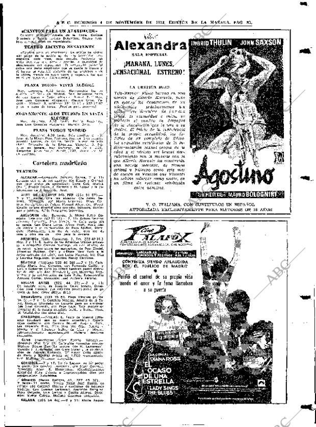 ABC MADRID 04-11-1973 página 85