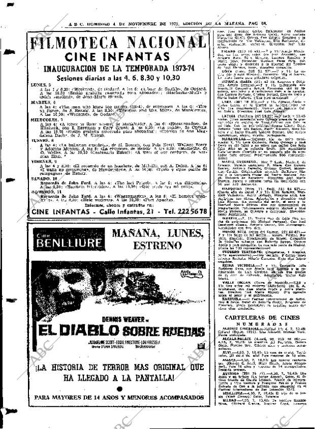 ABC MADRID 04-11-1973 página 86