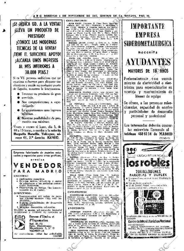 ABC MADRID 04-11-1973 página 90