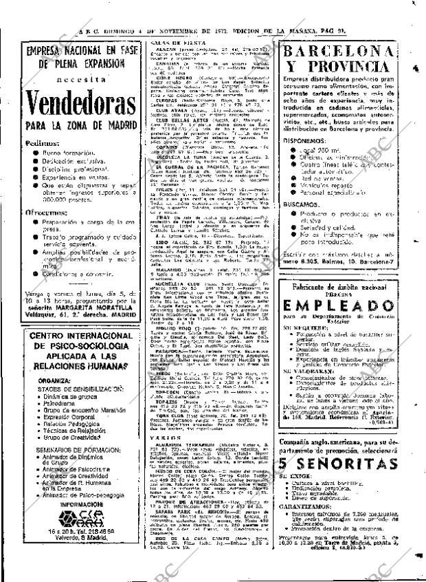 ABC MADRID 04-11-1973 página 91