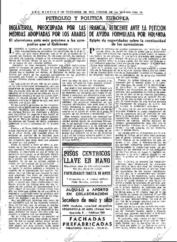 ABC MADRID 06-11-1973 página 31