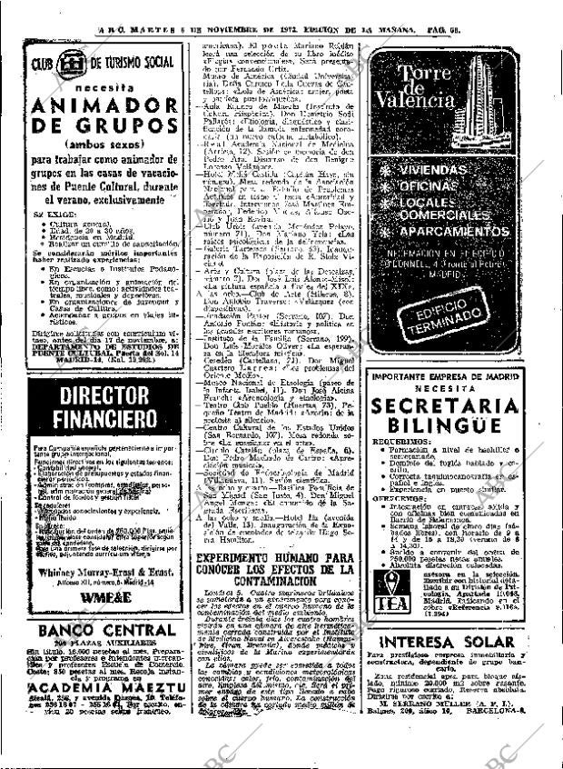 ABC MADRID 06-11-1973 página 58