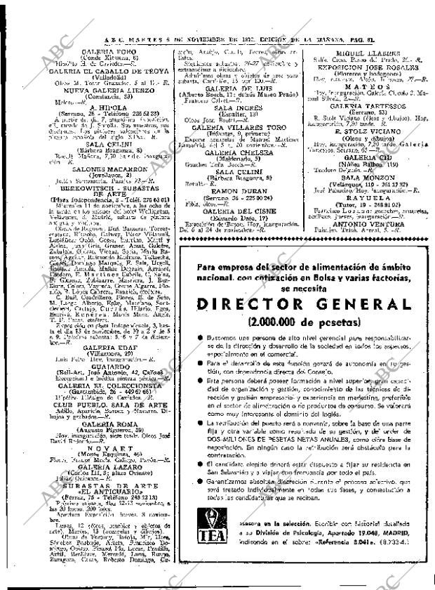 ABC MADRID 06-11-1973 página 61