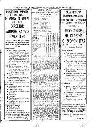 ABC MADRID 06-11-1973 página 74