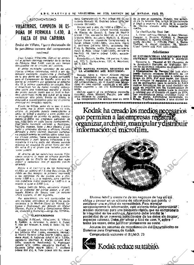 ABC MADRID 06-11-1973 página 83