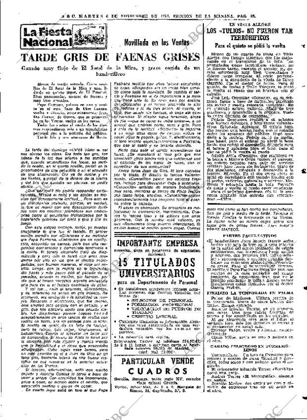 ABC MADRID 06-11-1973 página 85