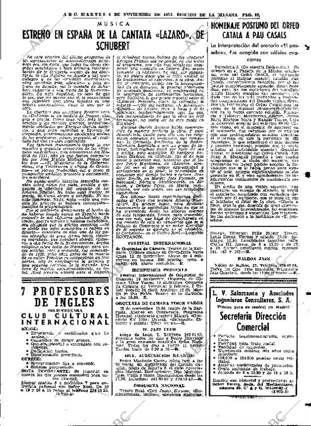 ABC MADRID 06-11-1973 página 87