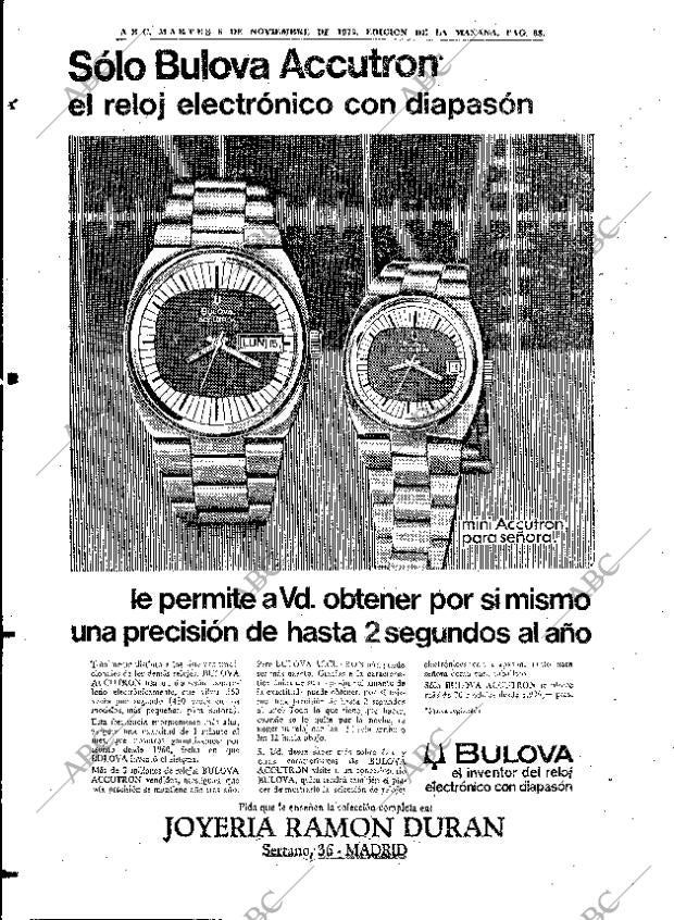 ABC MADRID 06-11-1973 página 88