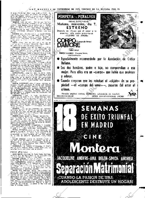ABC MADRID 06-11-1973 página 95