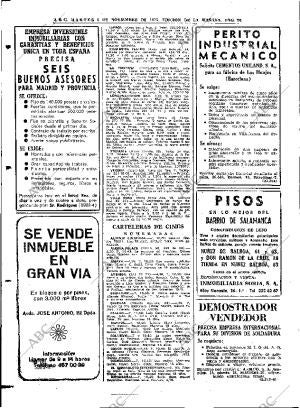 ABC MADRID 06-11-1973 página 96