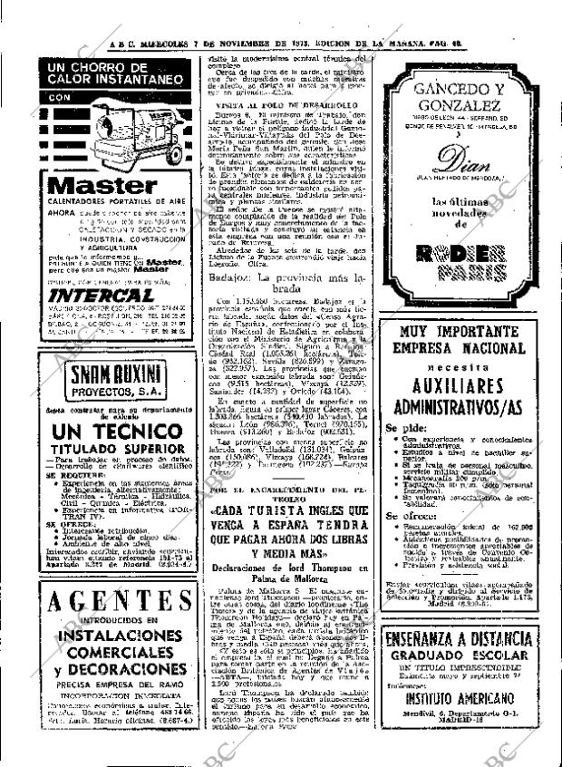 ABC MADRID 07-11-1973 página 48