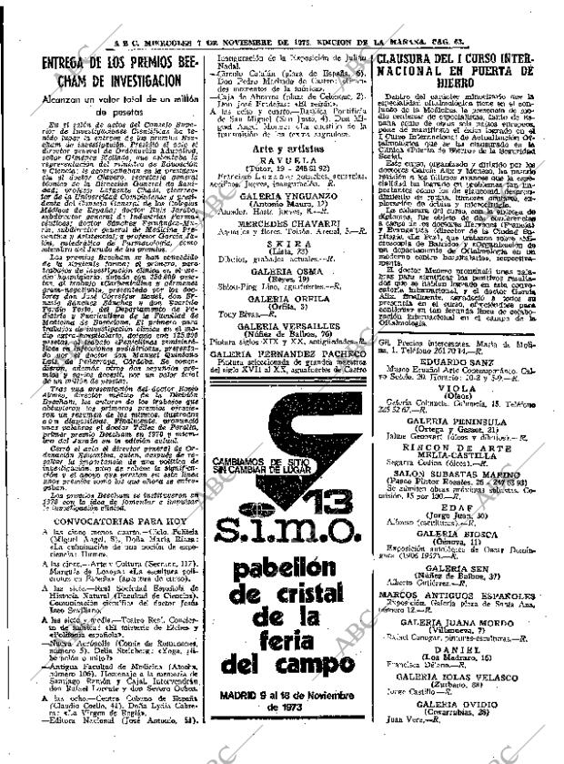 ABC MADRID 07-11-1973 página 63