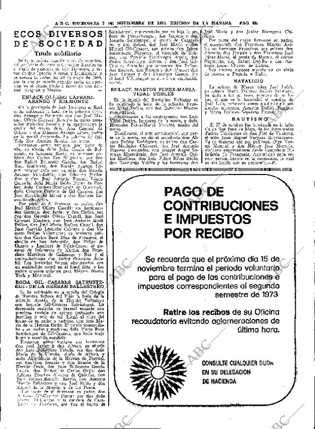 ABC MADRID 07-11-1973 página 68