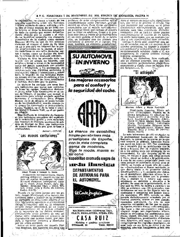 ABC SEVILLA 07-11-1973 página 64