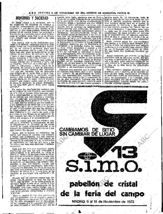 ABC SEVILLA 08-11-1973 página 85