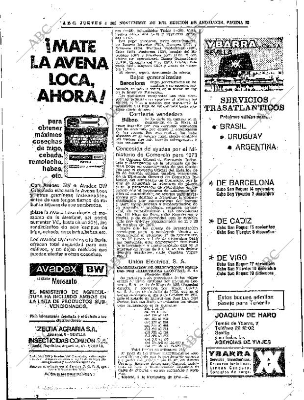 ABC SEVILLA 08-11-1973 página 98