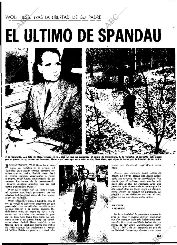 BLANCO Y NEGRO MADRID 10-11-1973 página 101