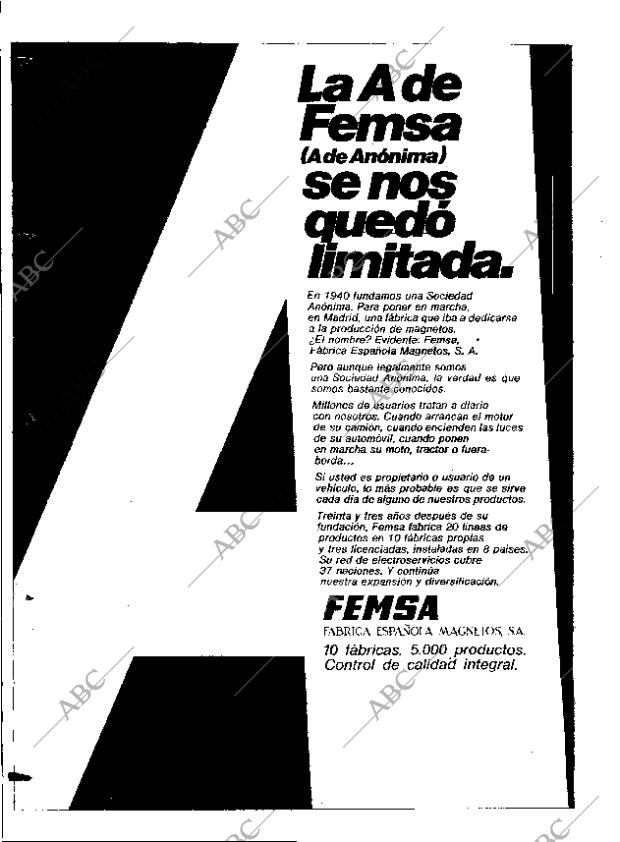 ABC MADRID 14-11-1973 página 120