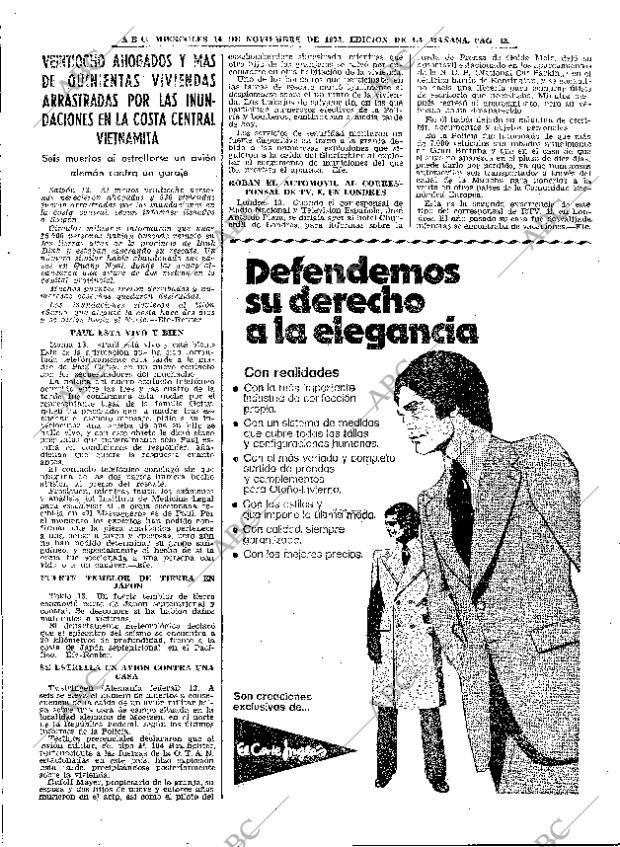 ABC MADRID 14-11-1973 página 43