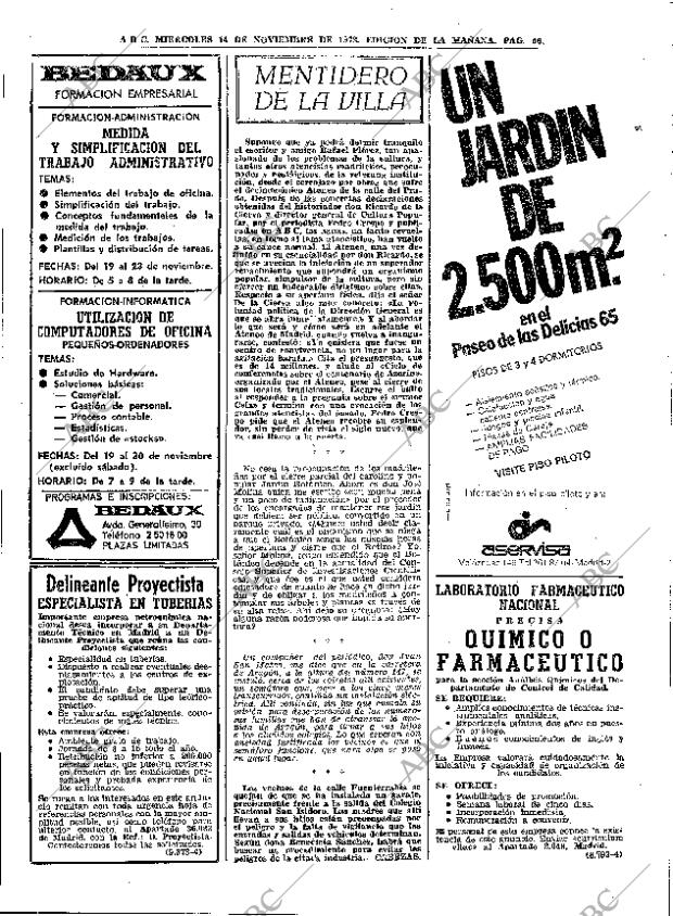 ABC MADRID 14-11-1973 página 56