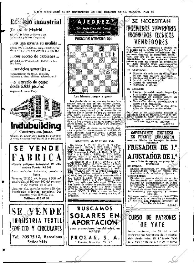 ABC MADRID 14-11-1973 página 82