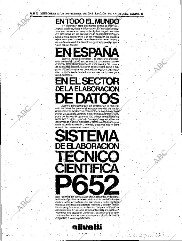 ABC SEVILLA 14-11-1973 página 53