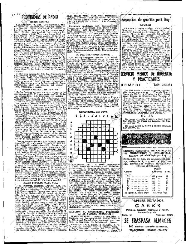 ABC SEVILLA 14-11-1973 página 70