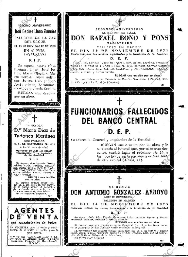 ABC MADRID 15-11-1973 página 117