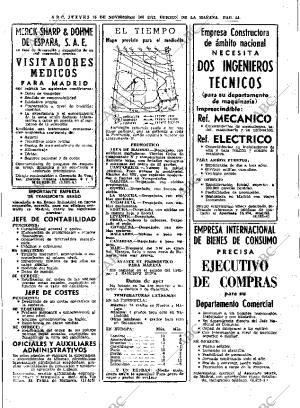 ABC MADRID 15-11-1973 página 44