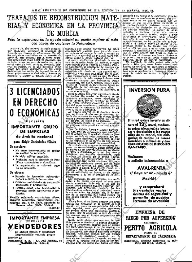 ABC MADRID 15-11-1973 página 48