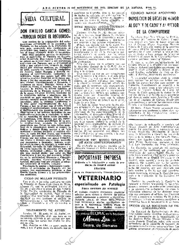 ABC MADRID 15-11-1973 página 55