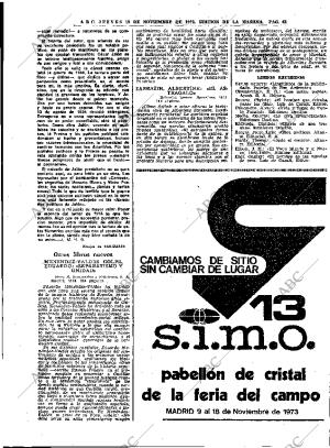 ABC MADRID 15-11-1973 página 65