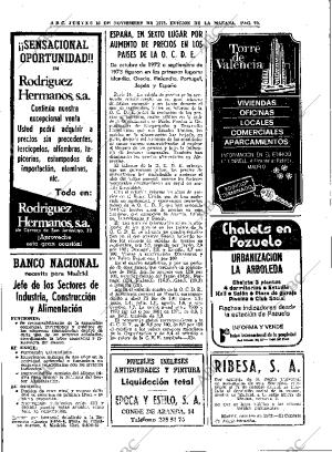 ABC MADRID 15-11-1973 página 70