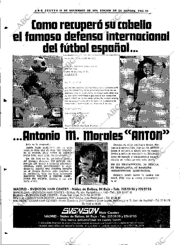ABC MADRID 15-11-1973 página 88