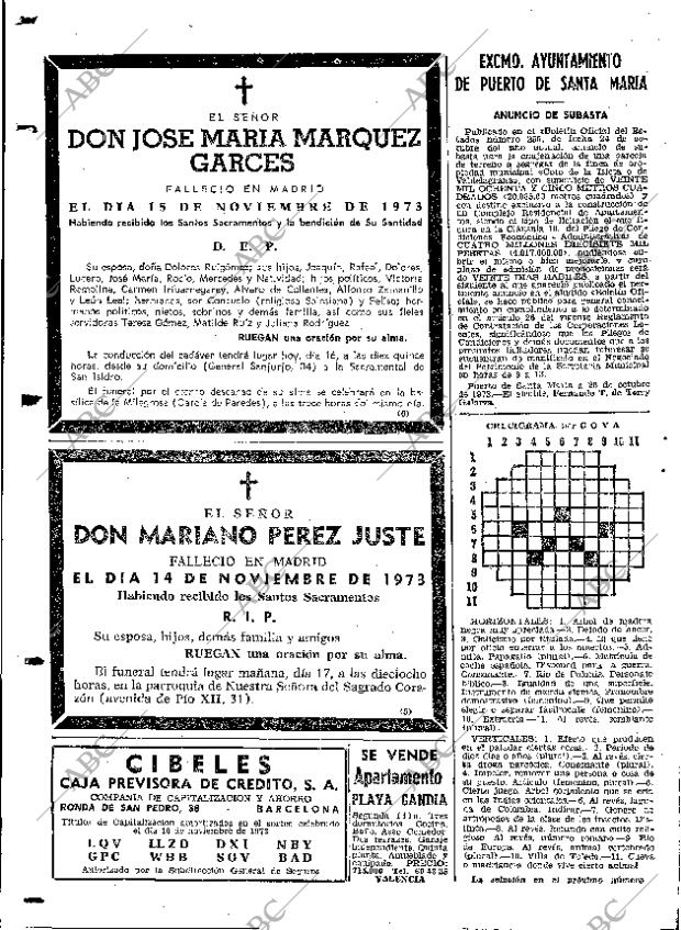 ABC MADRID 16-11-1973 página 120