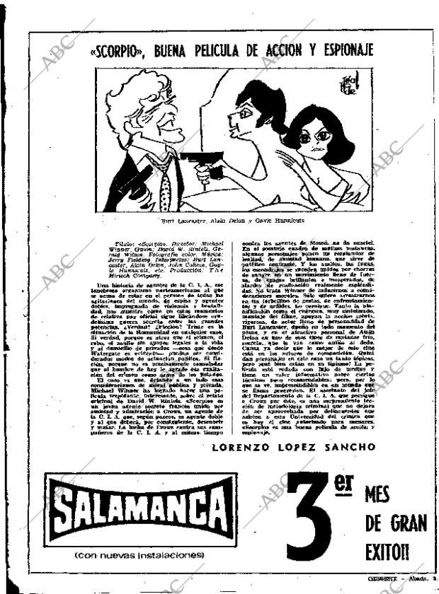 ABC MADRID 16-11-1973 página 23