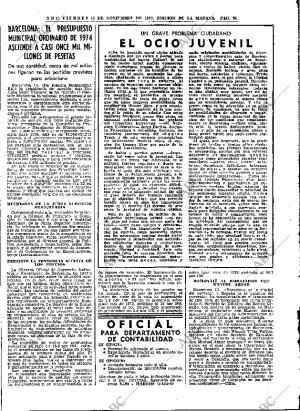 ABC MADRID 16-11-1973 página 56