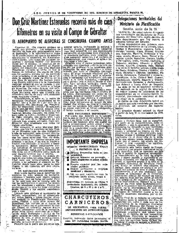 ABC SEVILLA 22-11-1973 página 35