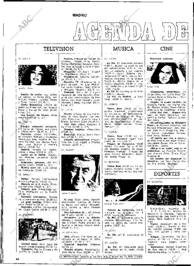 BLANCO Y NEGRO MADRID 24-11-1973 página 44