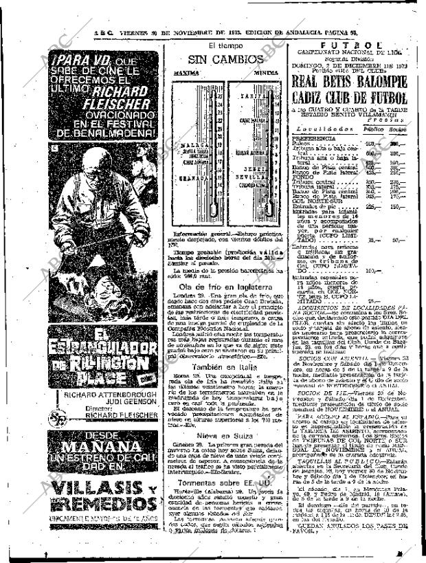 ABC SEVILLA 30-11-1973 página 58