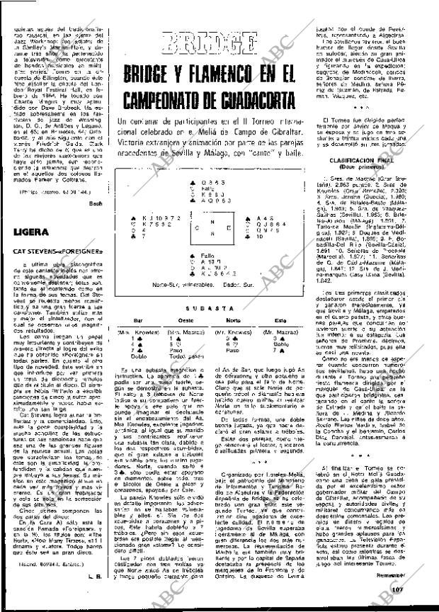 BLANCO Y NEGRO MADRID 01-12-1973 página 107
