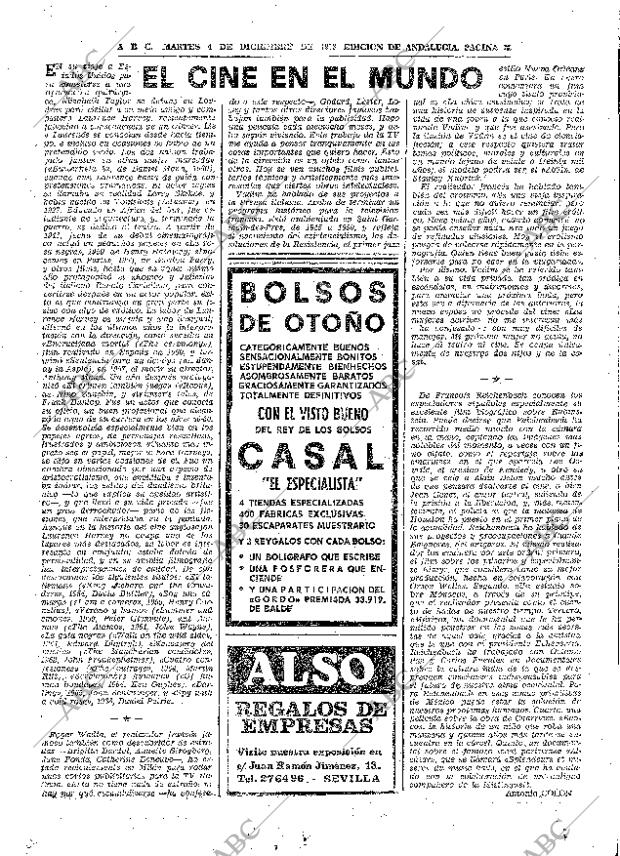 ABC SEVILLA 04-12-1973 página 73