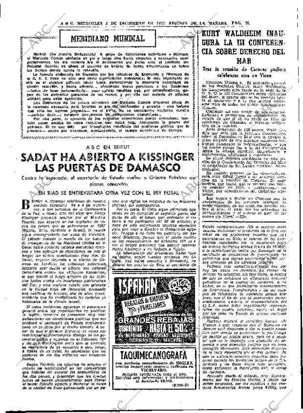 ABC MADRID 05-12-1973 página 27