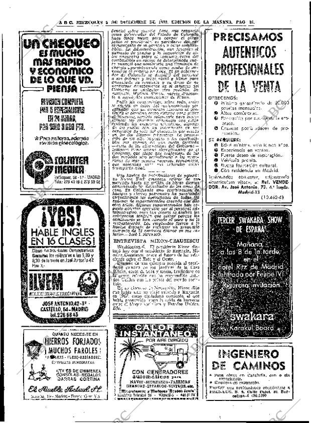 ABC MADRID 05-12-1973 página 32