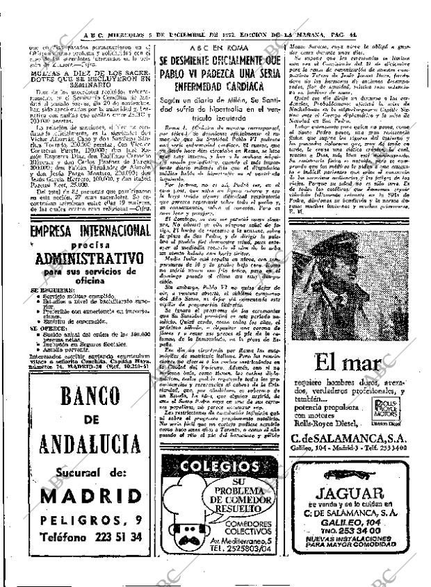 ABC MADRID 05-12-1973 página 40