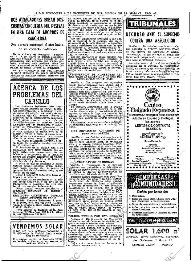 ABC MADRID 05-12-1973 página 41